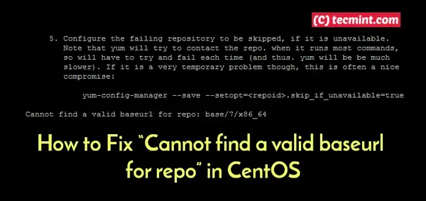 Ubuntu 22.04: Fixing "WARNING: Cannot find a valid baseurl for repo" Error