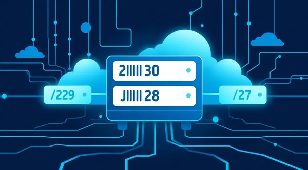 Dedicated server with IP addresses: /29, /28, /27 subnets