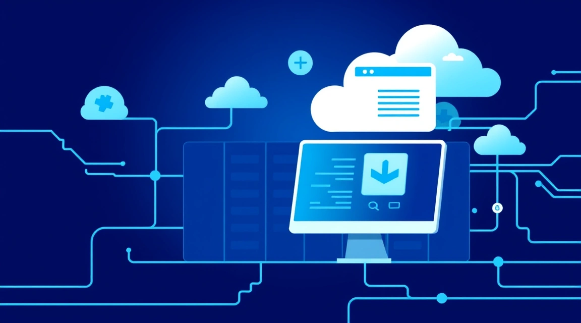Hosting with free OS and control panel installation