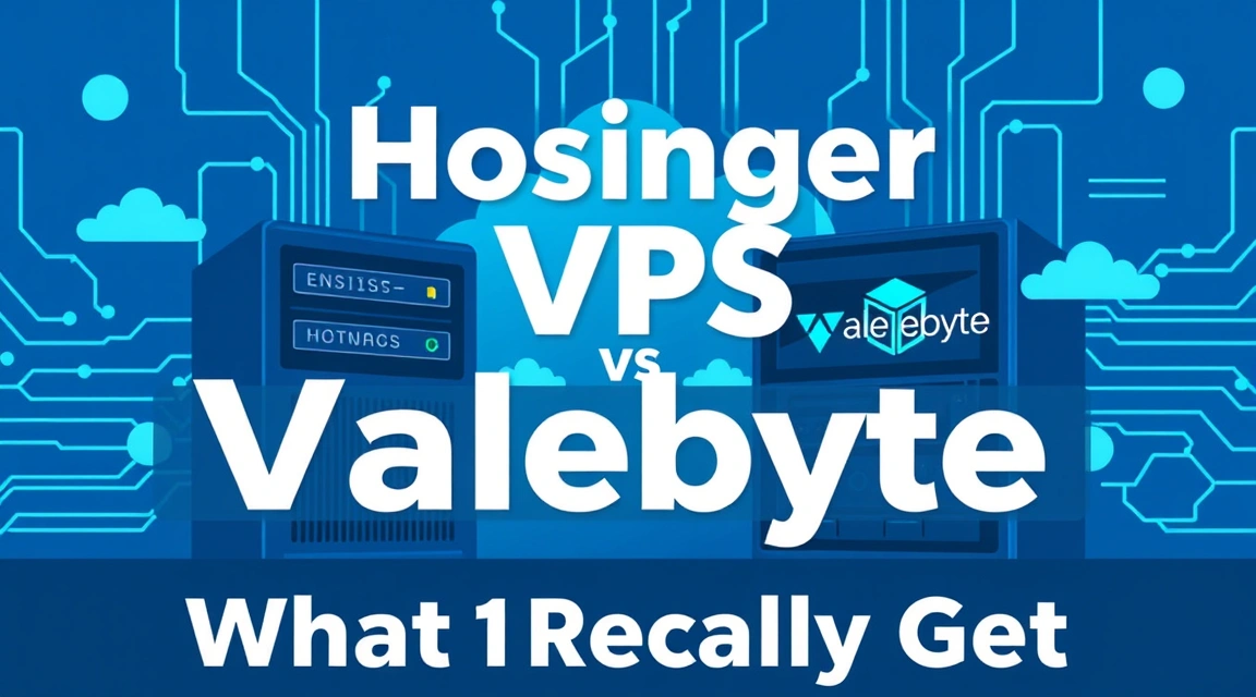 Hostinger VPS vs Valebyte: What You Really Get