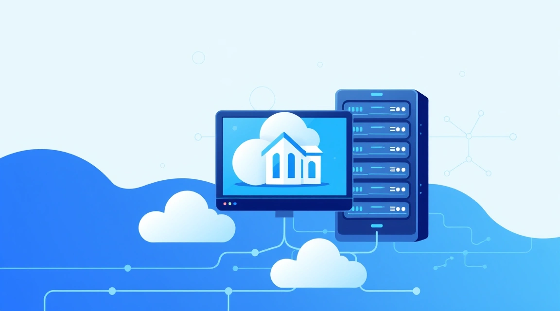 Server for a real estate agency: CRM, website, virtual tours