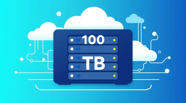 Server for storing 100 TB of data: selection and setup