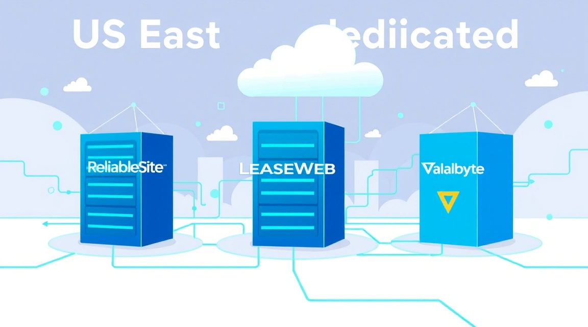 US East dedicated: ReliableSite vs LeaseWeb vs Valebyte