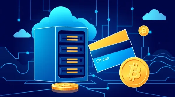 VPS sin tarjeta bancaria: pago con criptomonedas y monedero de criptomonedas