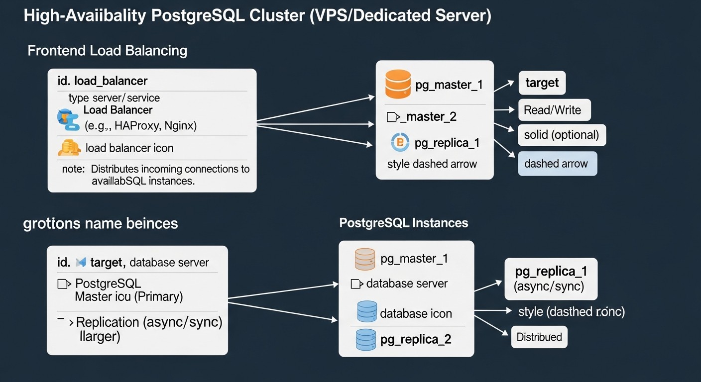 Схема: Сравнительная таблица популярных решений для HA PostgreSQL