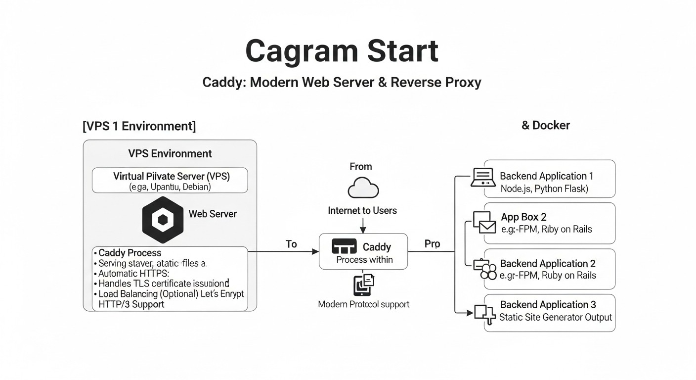 Diagrama: Análisis detallado de las características clave de Caddy