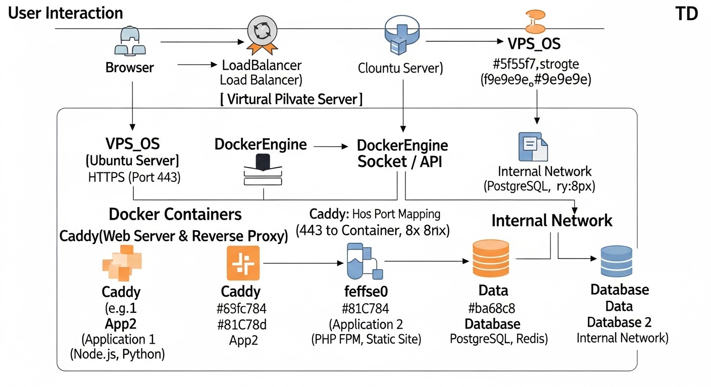 Diagrama: Herramientas y recursos para trabajar eficazmente con Caddy