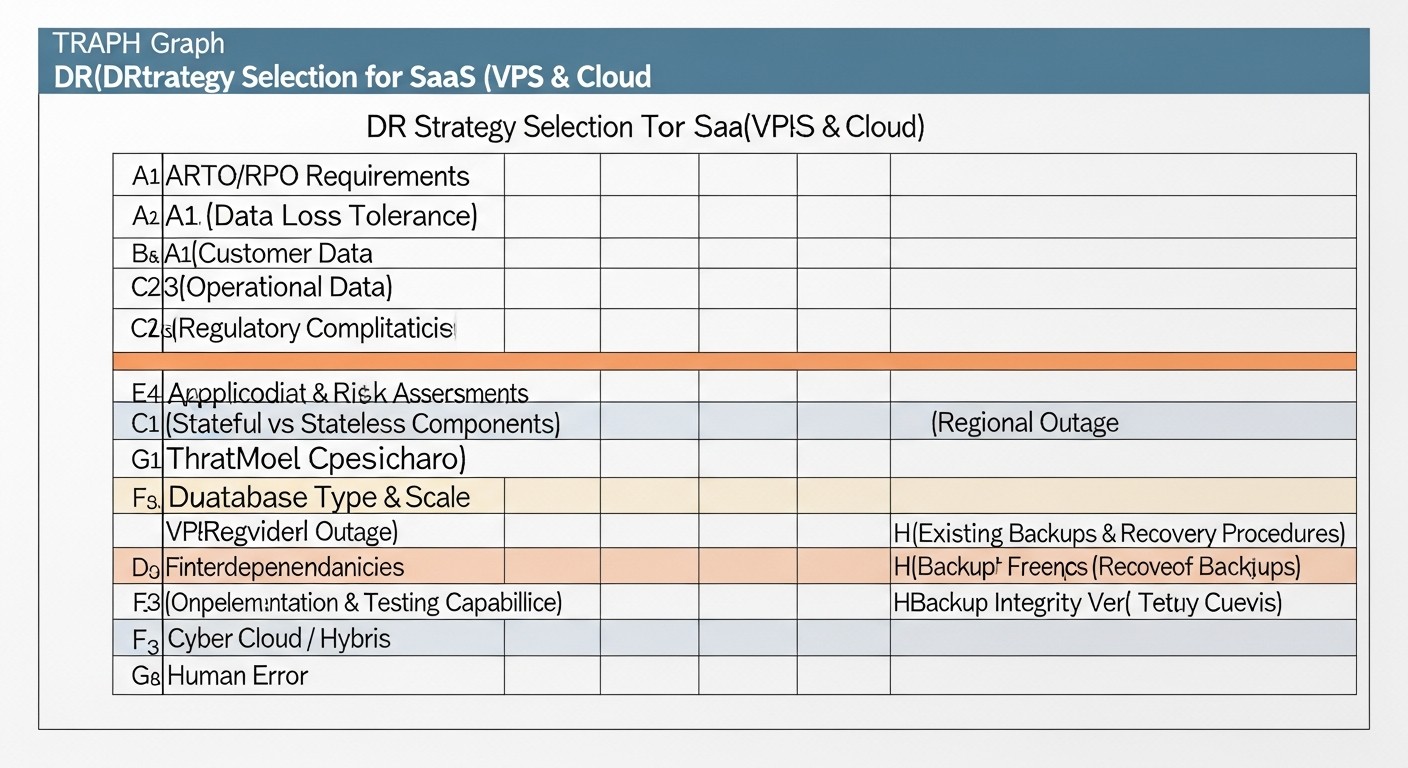 Diagram: Key Criteria/Factors for Choosing a DR Strategy