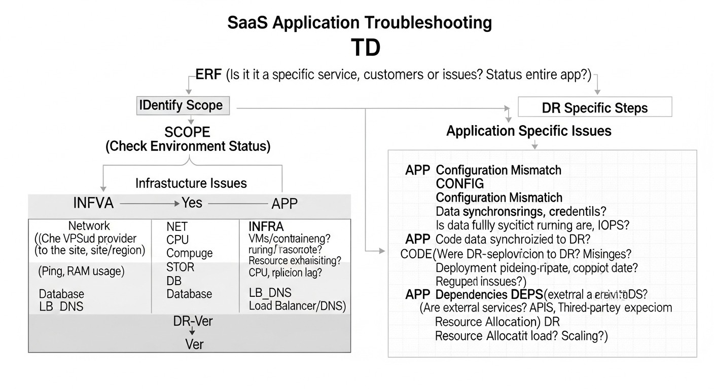 Diagram: Troubleshooting: Resolving Common DR Issues