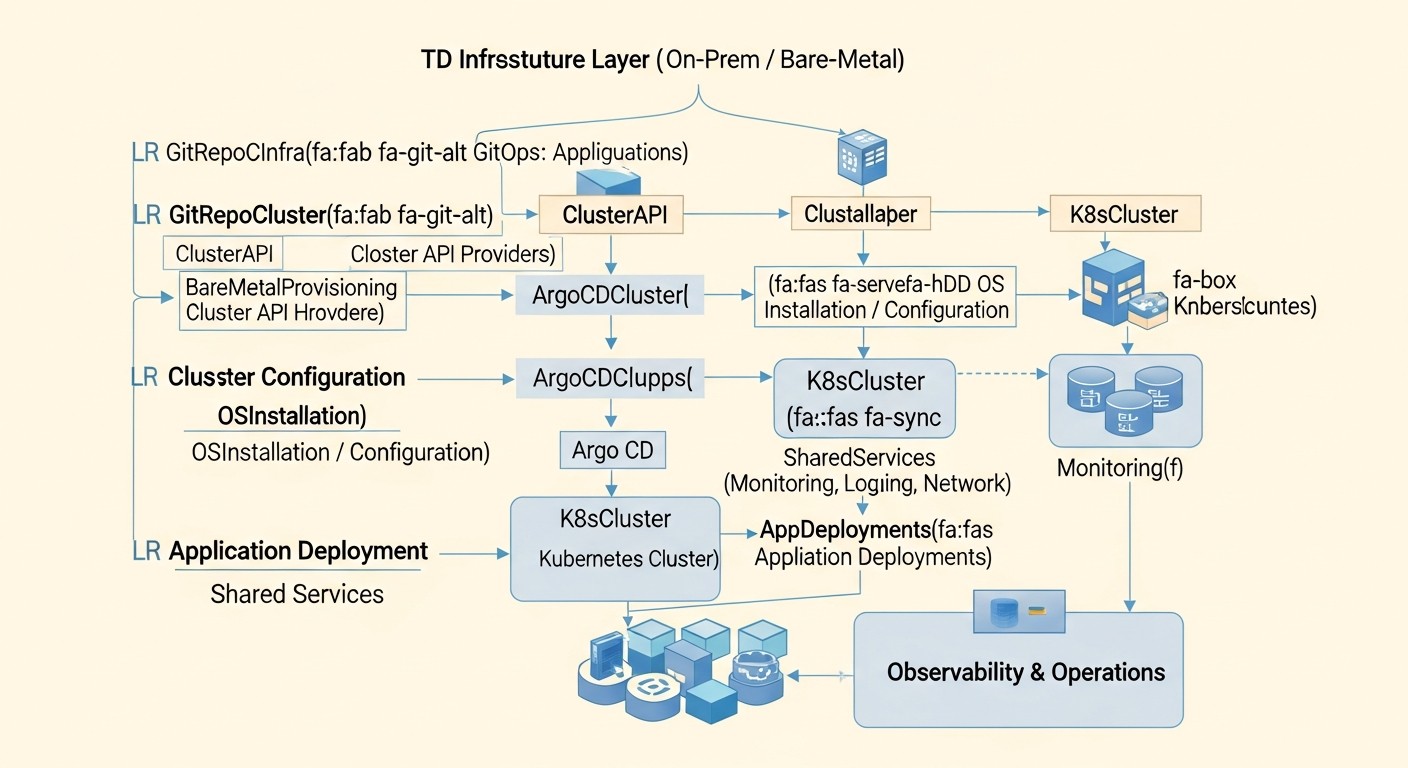 Diagram: Comparison Table of GitOps Tools and Approaches for VPS/Dedicated