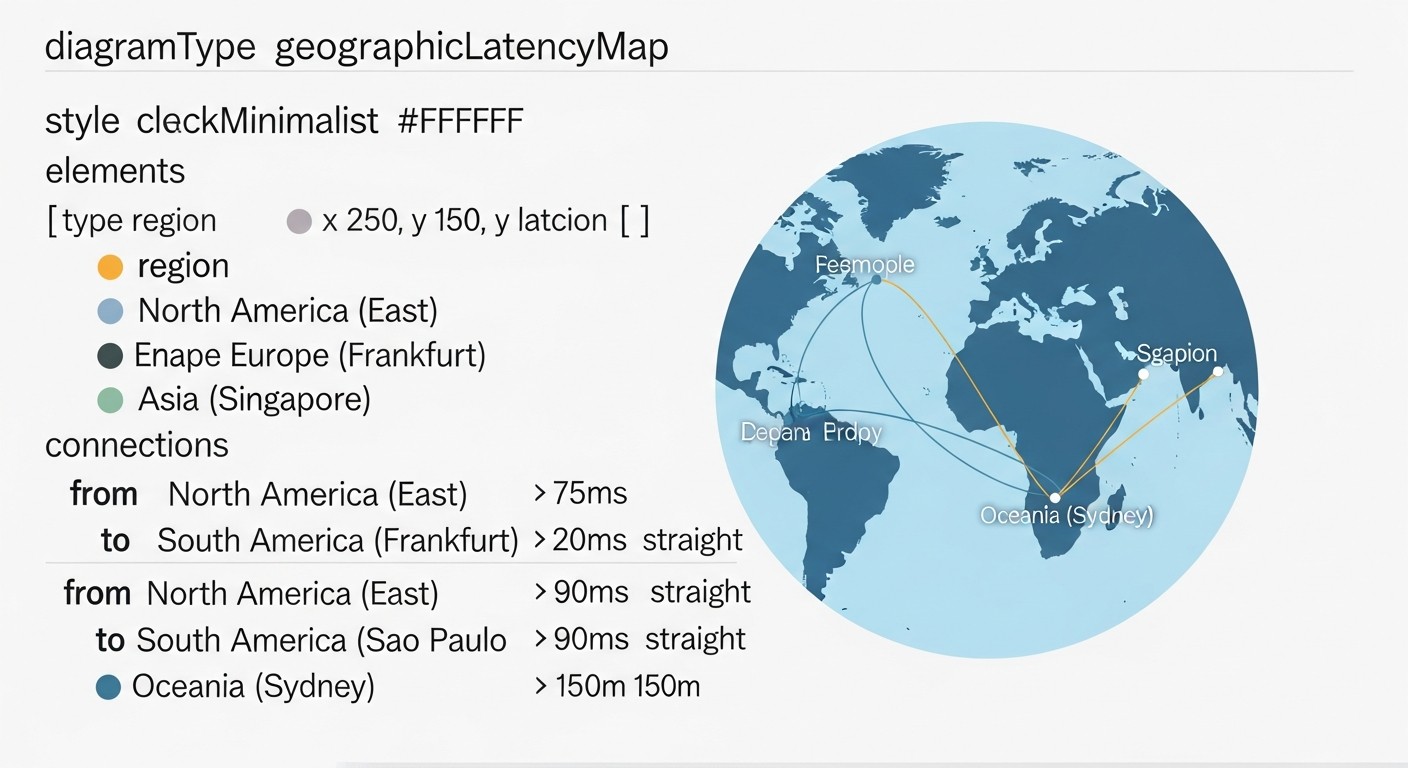Esquema: Geografía y latencia