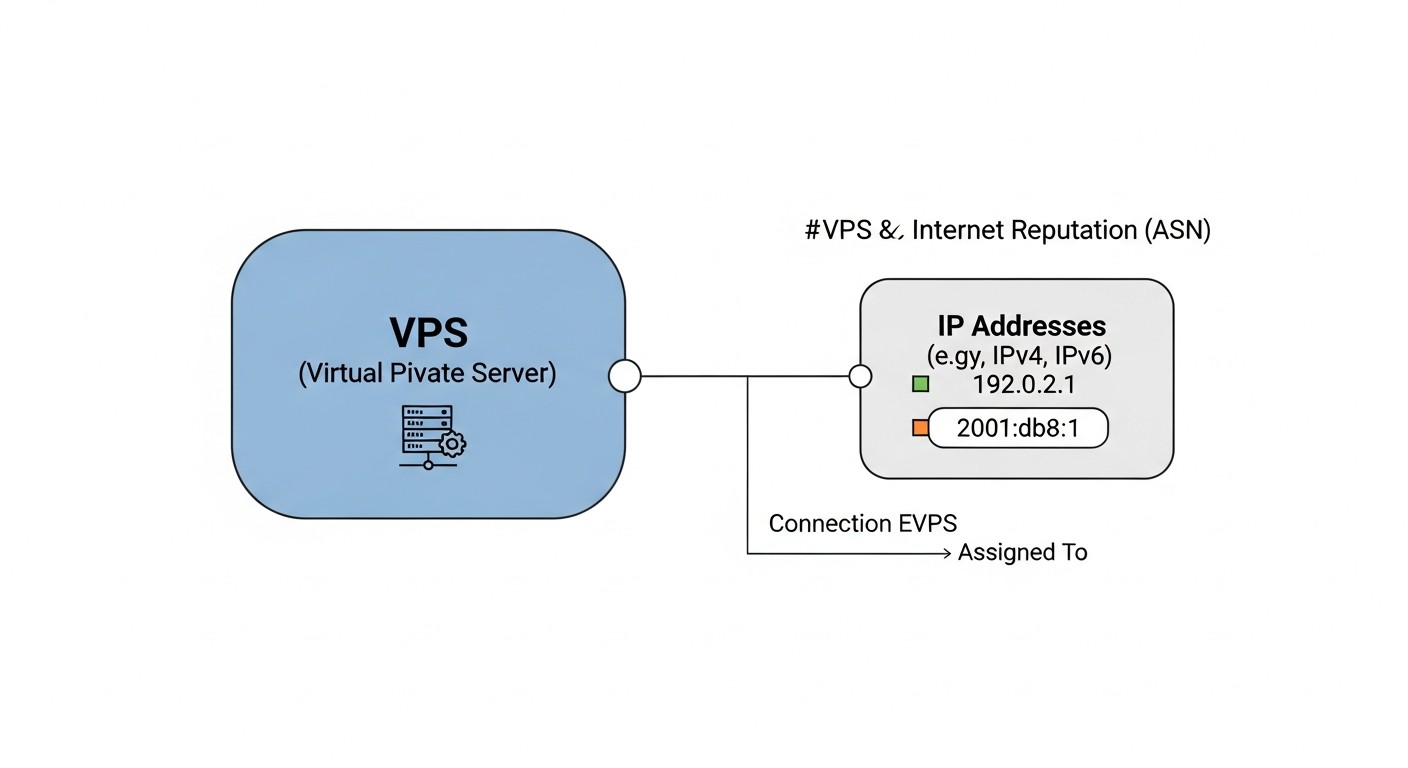 Esquema: Direcciones IP, ASN y reputación
