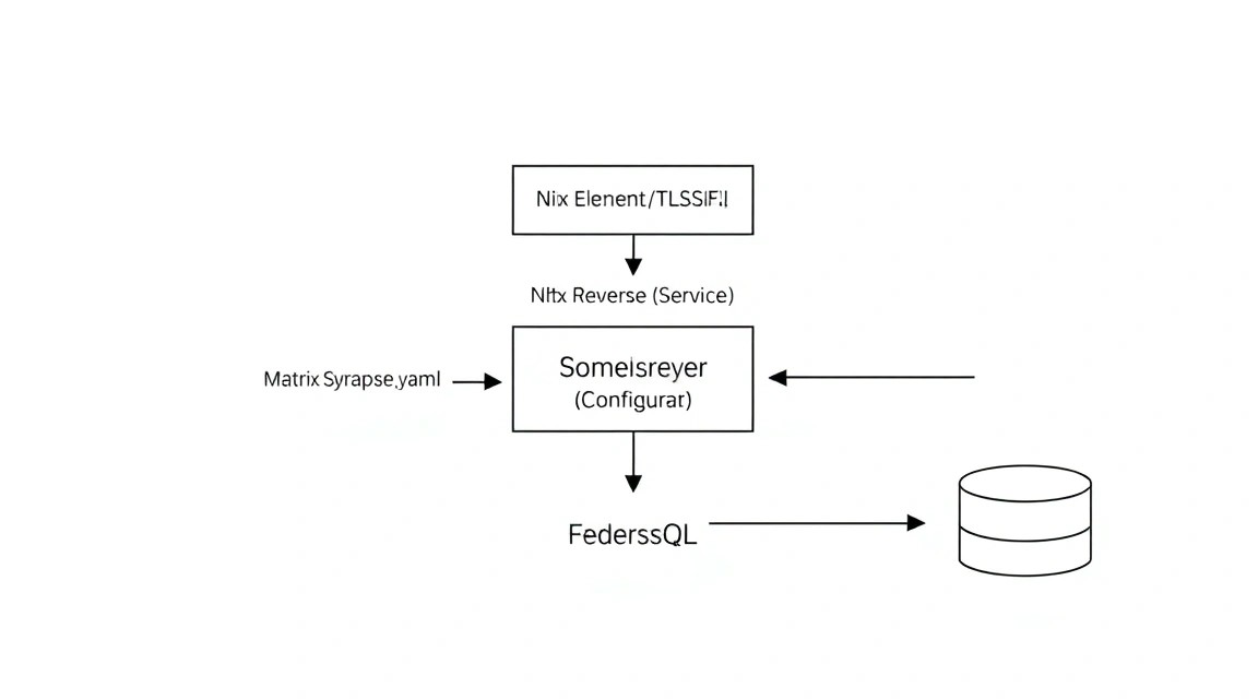 Схема: 6. Глубокая конфигурация: homeserver.yaml и PostgreSQL