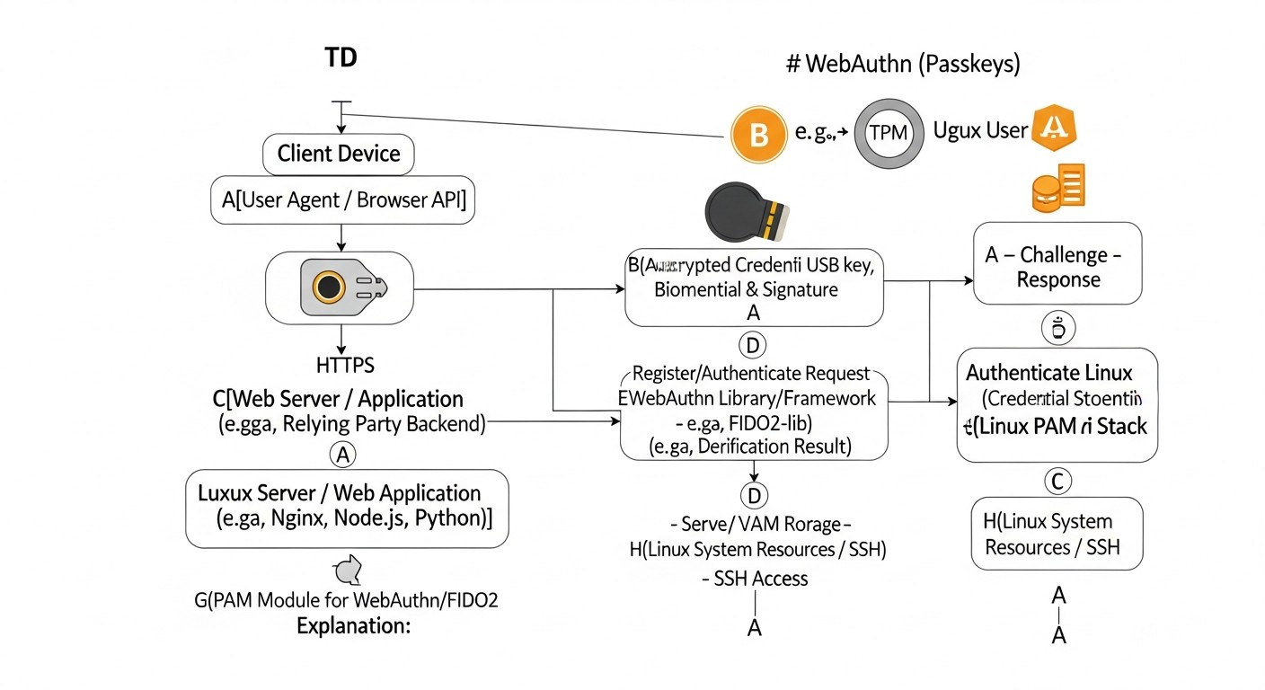 Diagrama: Consejos prácticos y recomendaciones para la implementación de WebAuthn