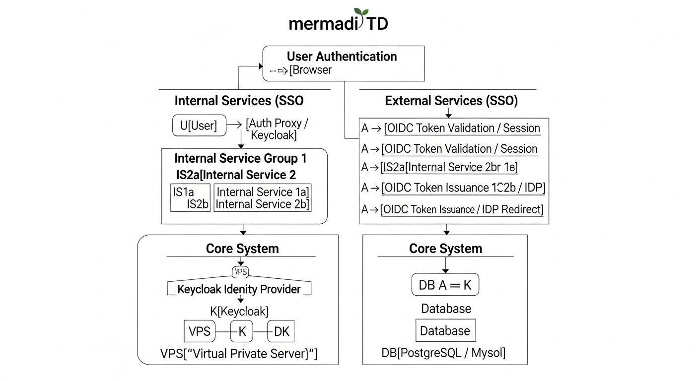 Diagram: Detailed Overview of Keycloak and OpenID Connect