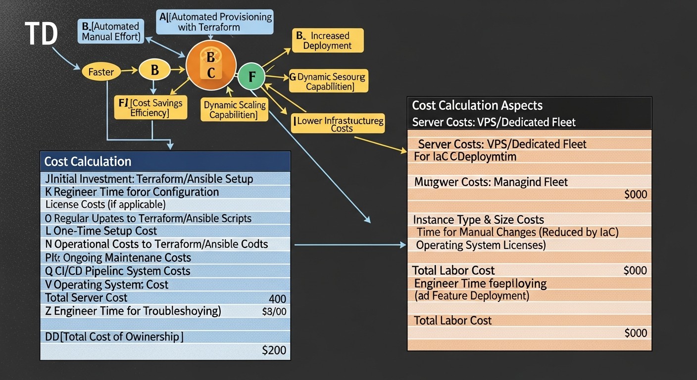 Diagram: Cost Calculation / IaC Economics