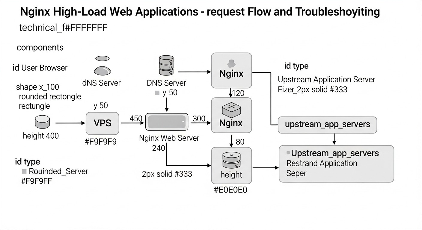 Схема: Troubleshooting: Решение типичных проблем с Nginx