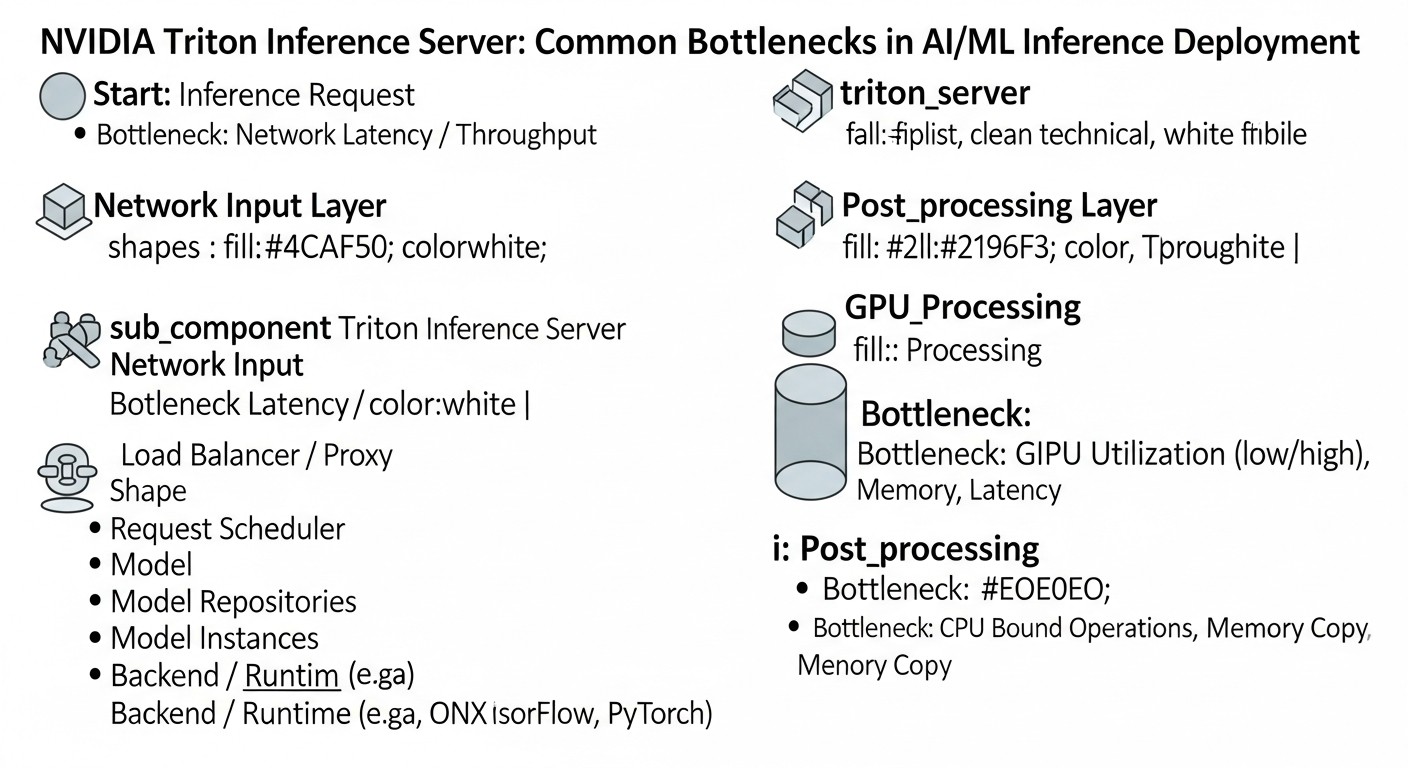 Diagram: Typical mistakes when deploying high-performance AI/ML inference and how to avoid them