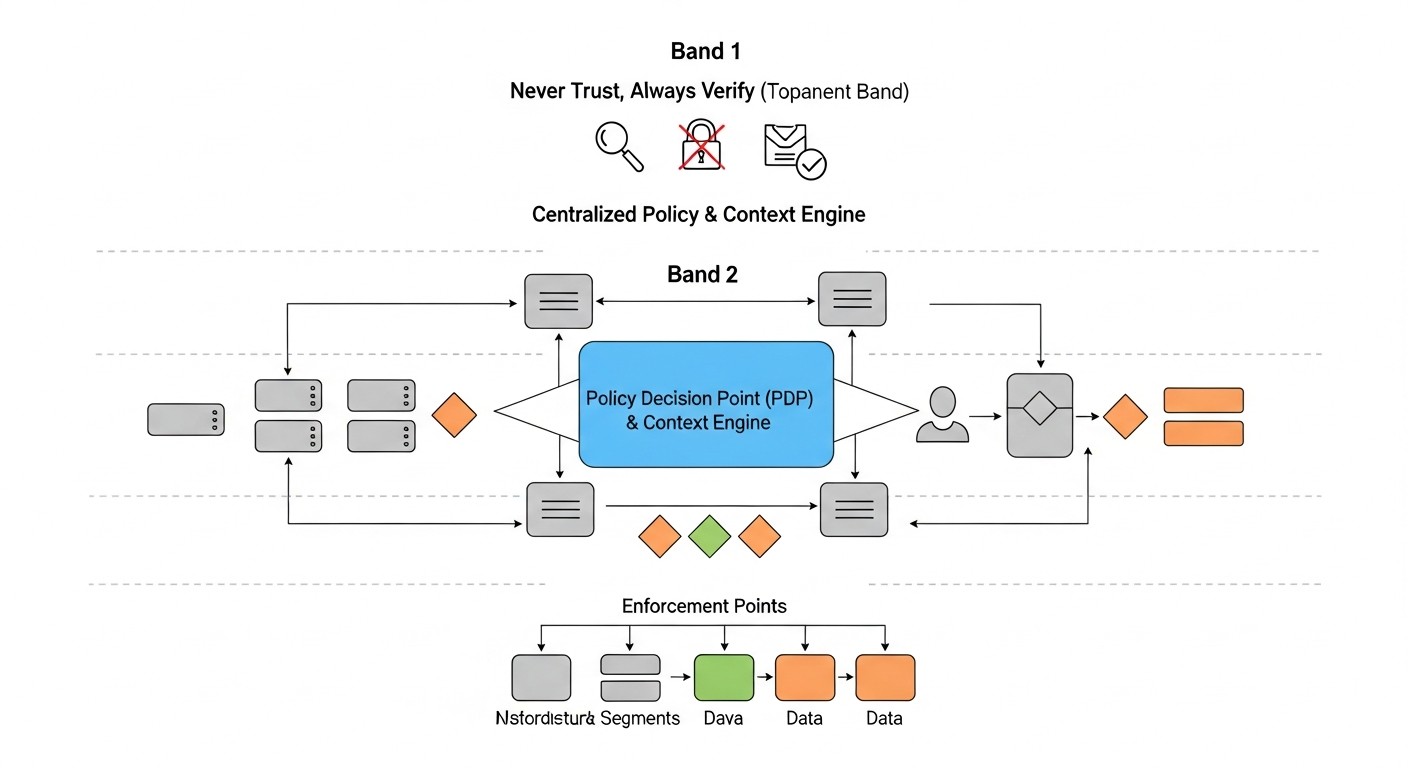 Diagram: Zero Trust Use Cases and Implementation Examples